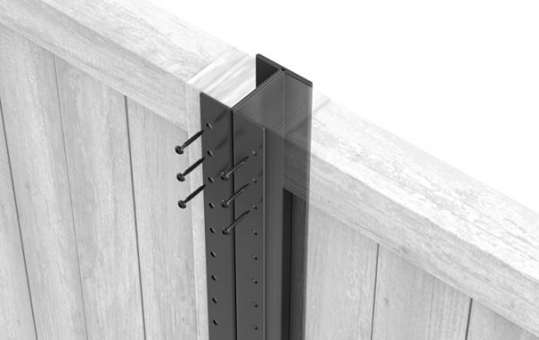 DURAPOST CLASSIC 48MM | 2400MM ANTHRACITE GREY