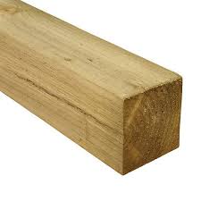 3" timber post