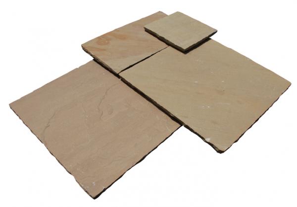 Raj Green Sandstone Natural Paving 15.25m2 - Image 2