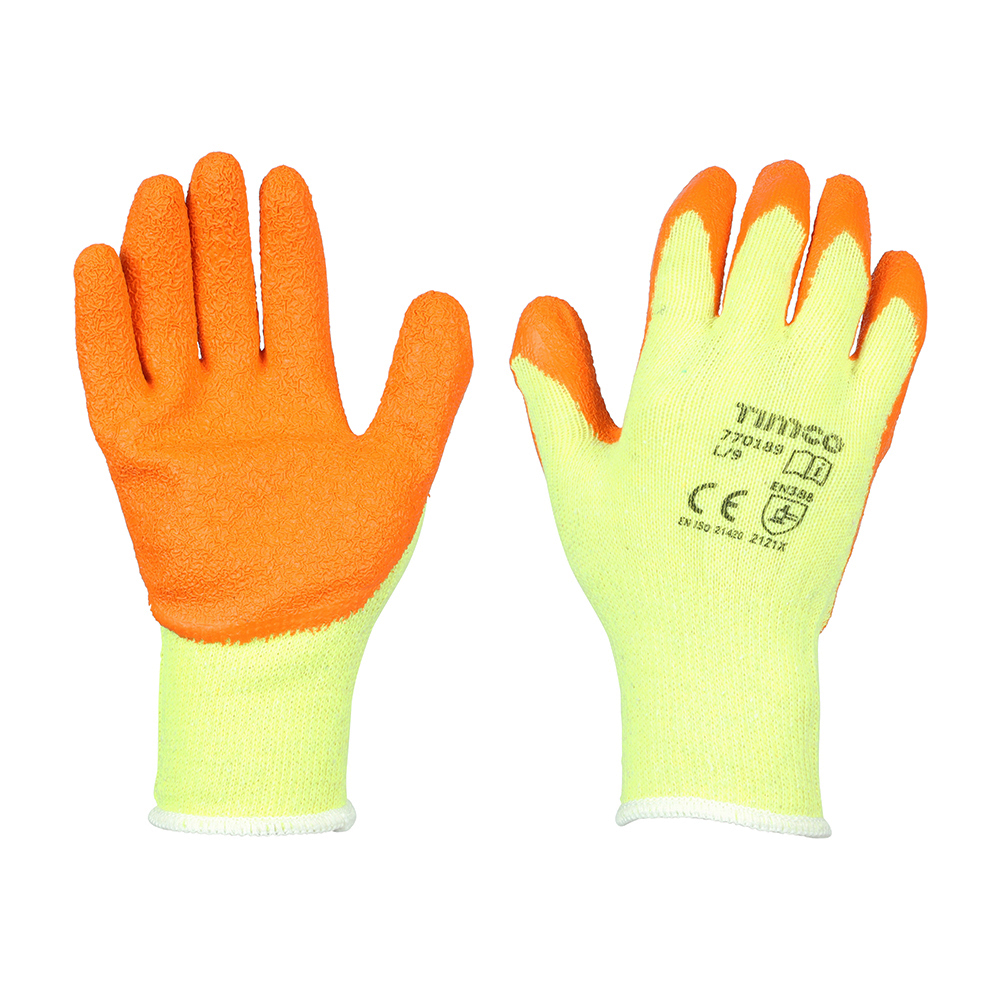 An economic general use glove with good grip ideal for construction, manufacturing, landscaping, warehousing, farming and many more.