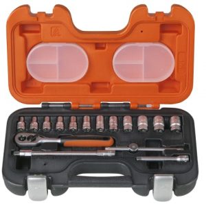 S160 Socket Set of 16 Metric 1/4in Drive