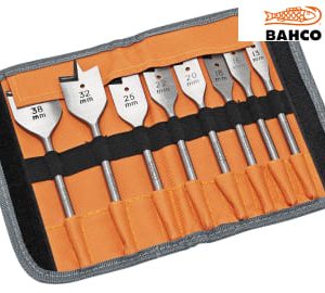 9529 S15 Flat Bit Set in Roll Case, 15 Piece