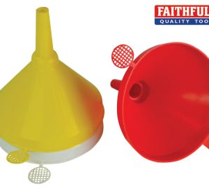 Plastic Funnel 150mm Set, 3 Piece