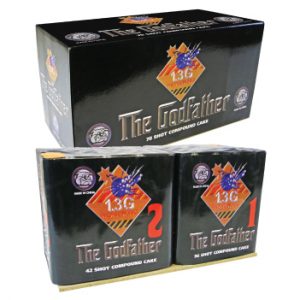 The Godfather 36 & 42 Shot Compound Cakes fireworks