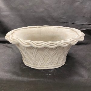 Basket Planter garden stone ornament