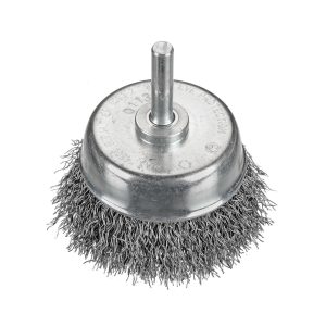 Cup-brushes-crimped-wire