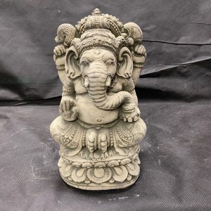 Ganesh garden stone ornament