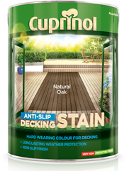 Cuprinol Anti-slip Decking Stain Hard wearing colour for decking