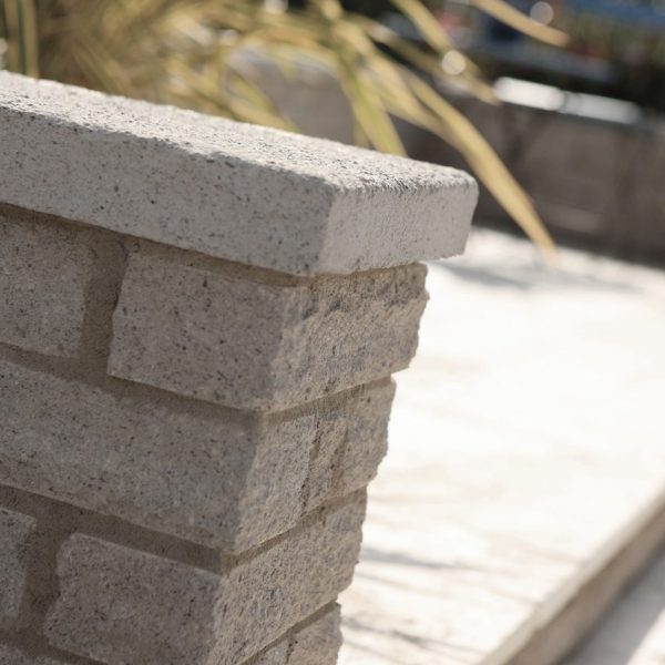 bradstone textured coping single and double
