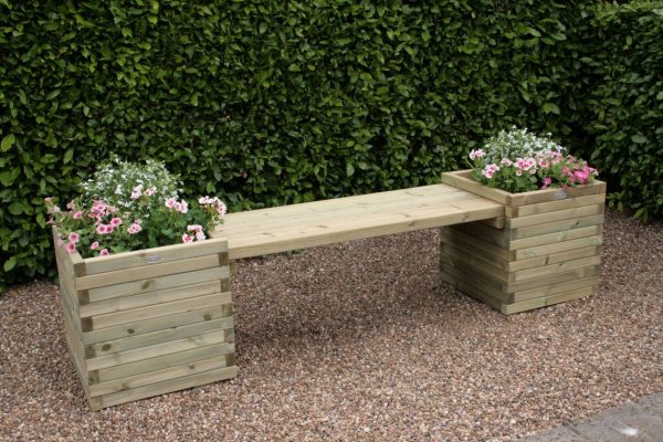 Windermere planter bench