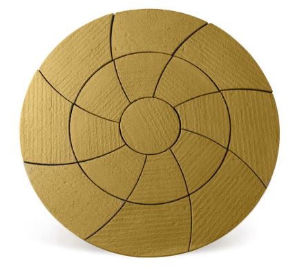 Catherine wheel patio pack 2.09m diameter barley colour