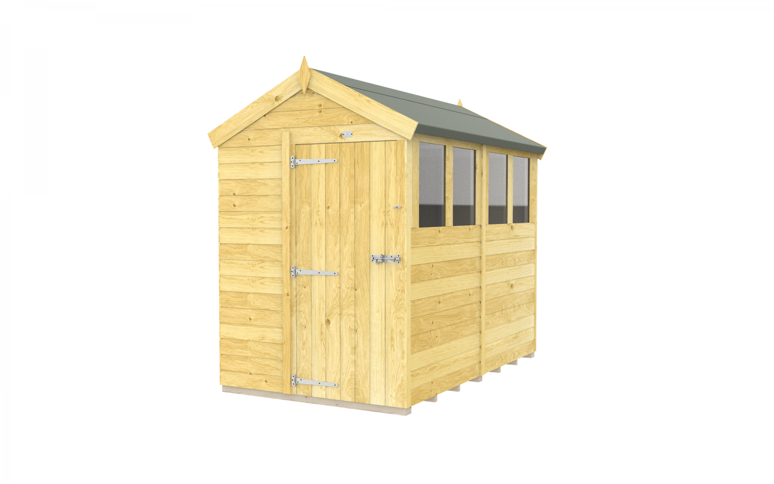 5ft x 8ft Apex Shed | TAFS Garden Co. Telford, Shropshire