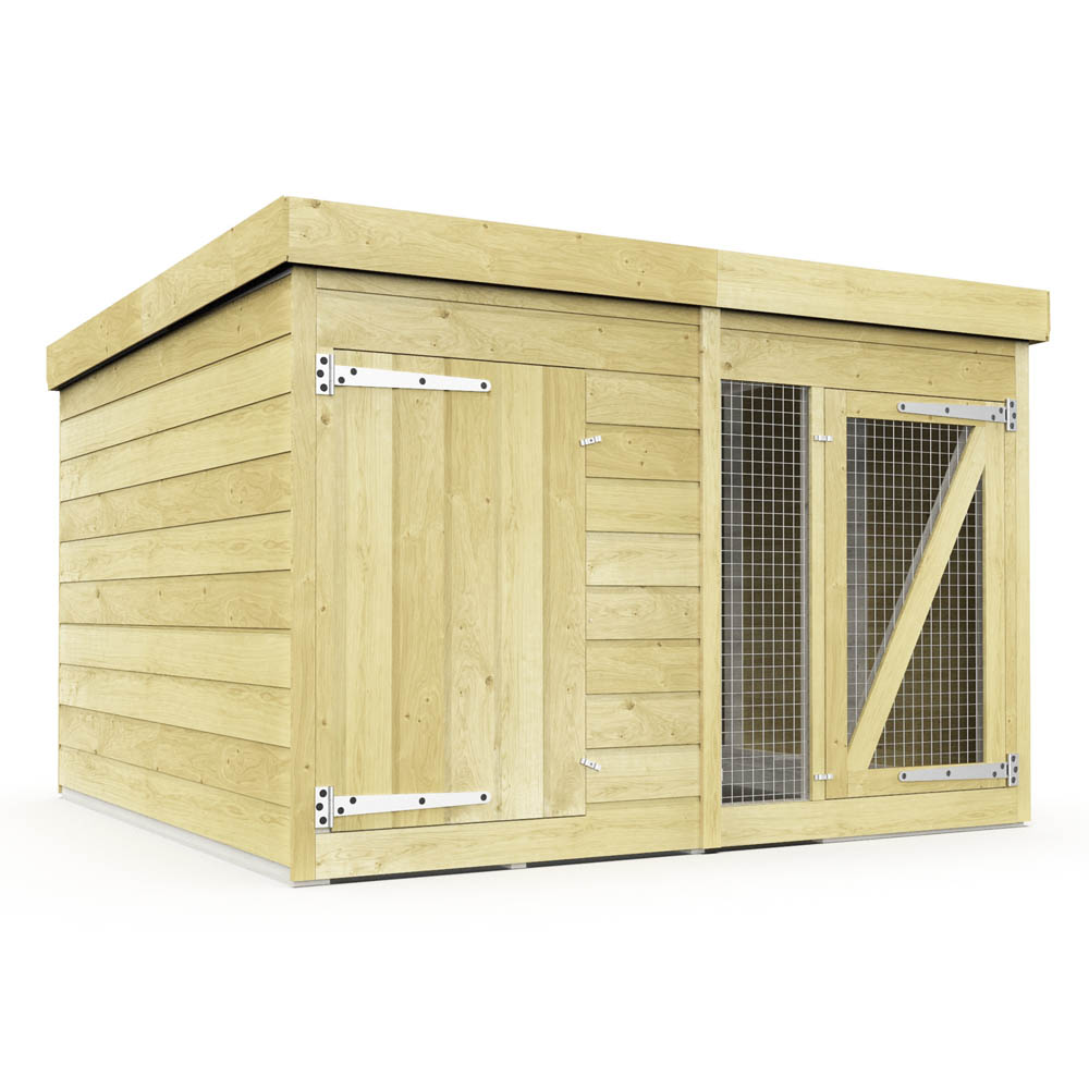 6ft x 6ft Dog Kennel and Run TAFS Garden Co. Telford Shropshire
