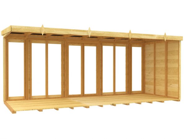 16ft x 7ft Pent Summer House (Full Height Window) - Image 3