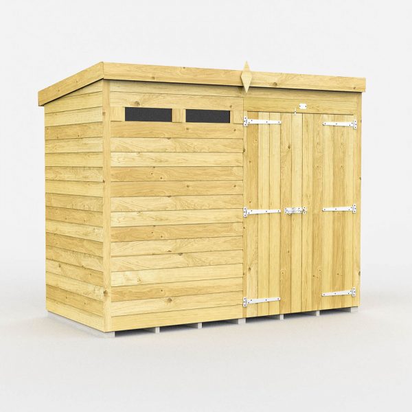 8ft x 4ft Pent Security Shed - Image 2