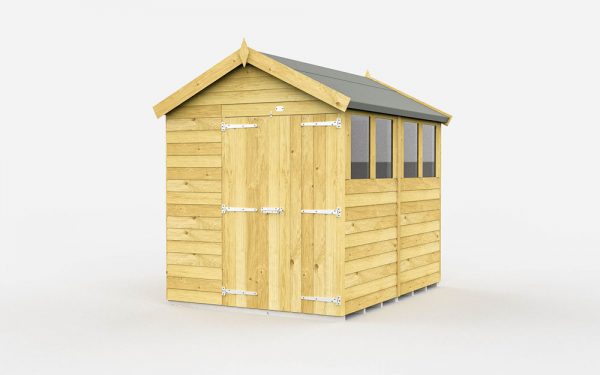 7ft x 8ft Apex Shed - Image 4