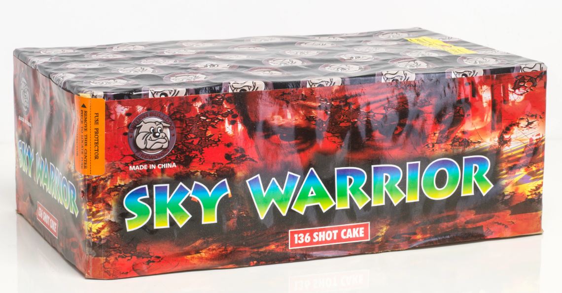 Sky Warrior | 136 Shot Cake