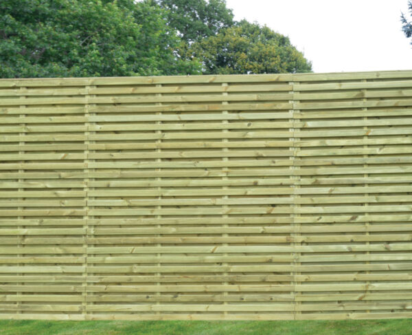 Conwy Double Slatted Panel 1800x1800mm