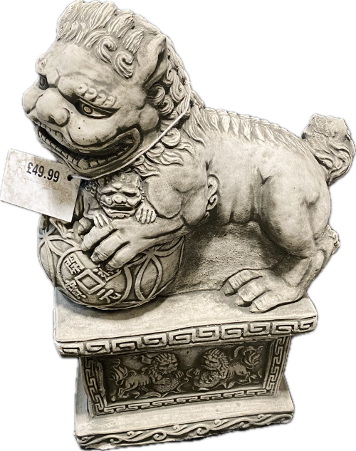 Foo Dog On Plinth