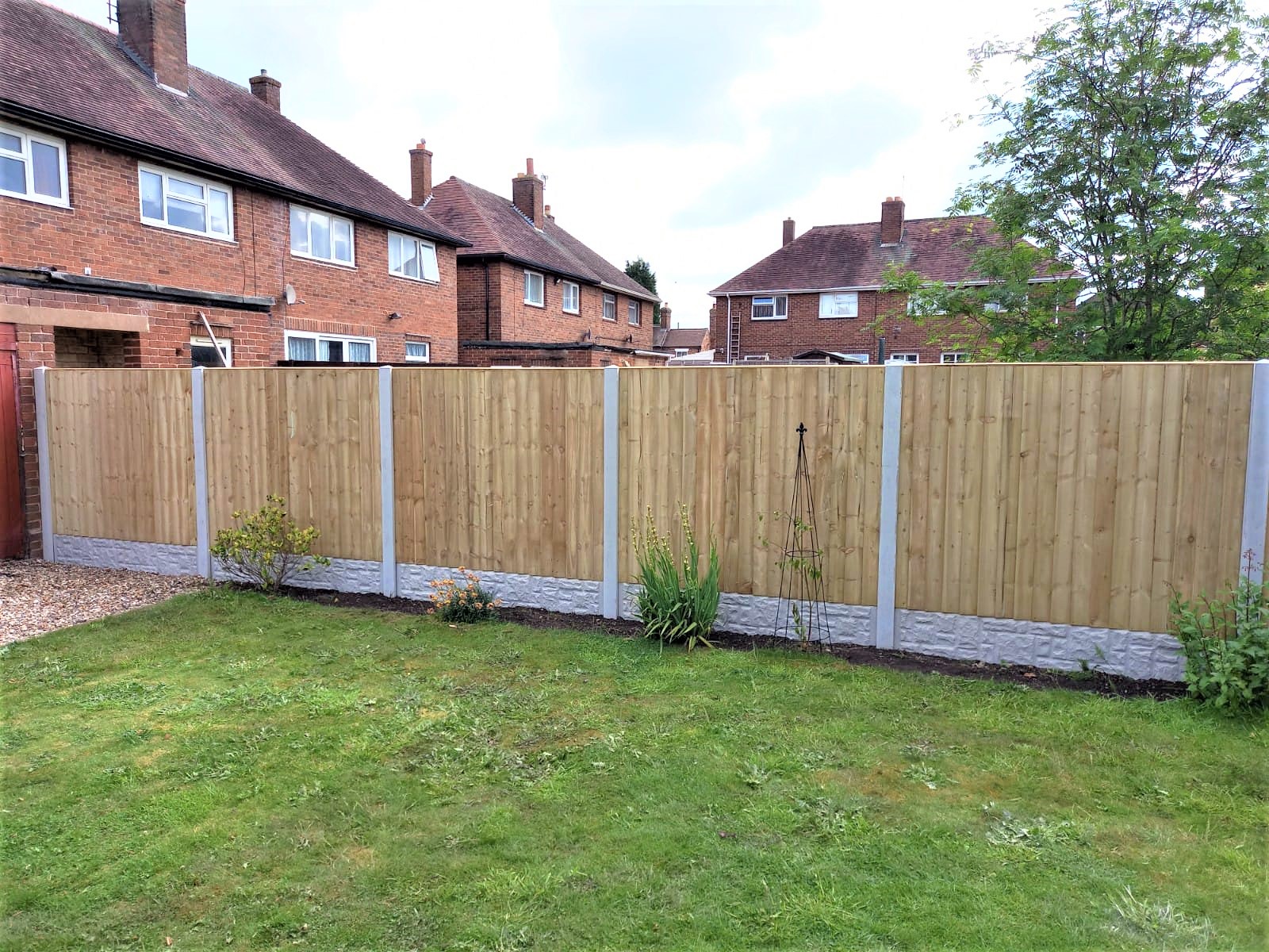 5' Feather Edge Panel | Semi-Braced | Tan - Image 10