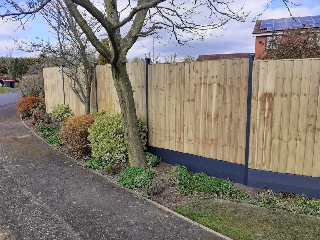 5' Feather Edge Panel | Semi-Braced | Tan - Image 4