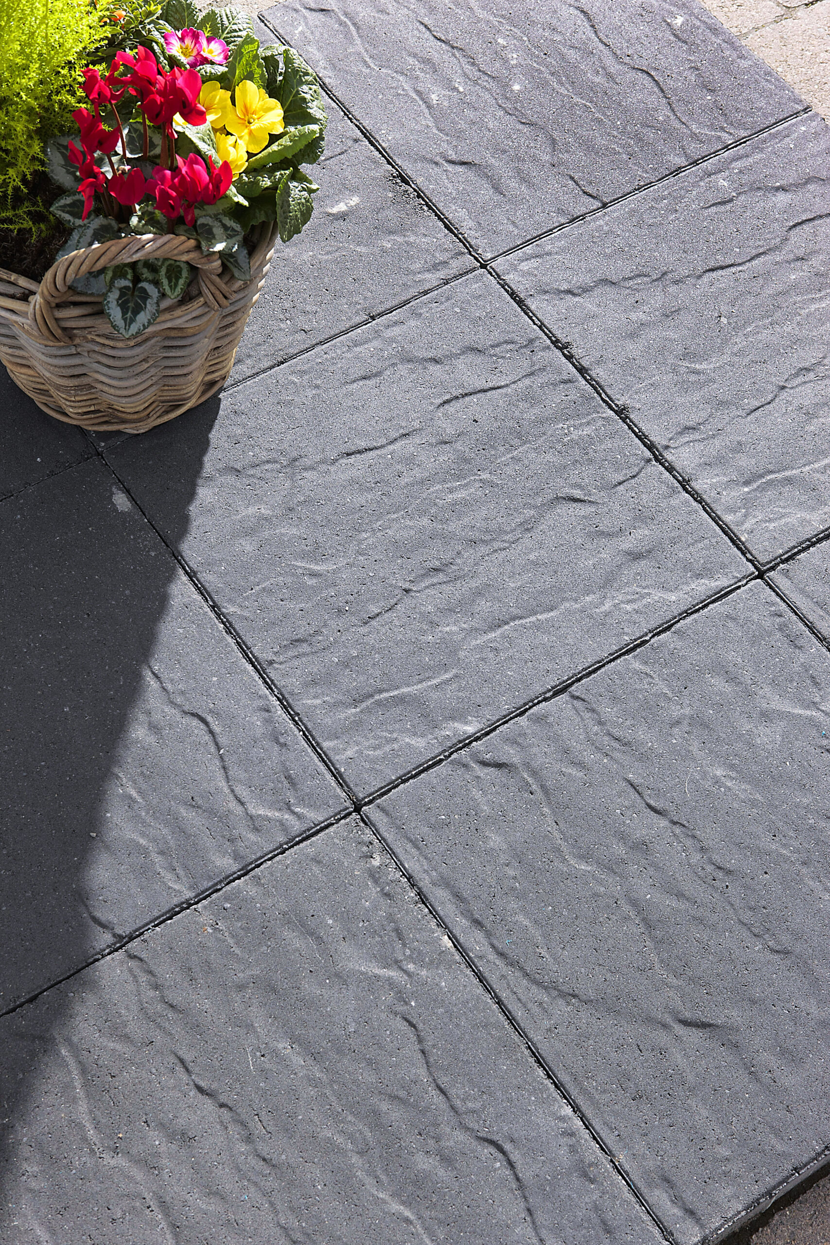 Cashel Riven kilsaran slab Charcoal