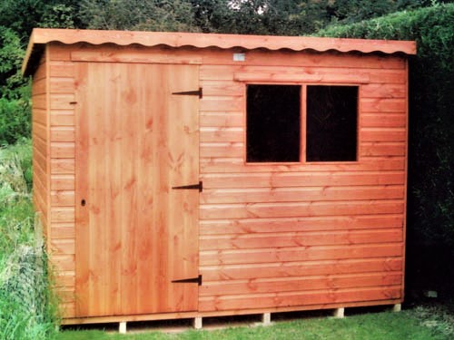 7'x5' Pent Shiplap Shed