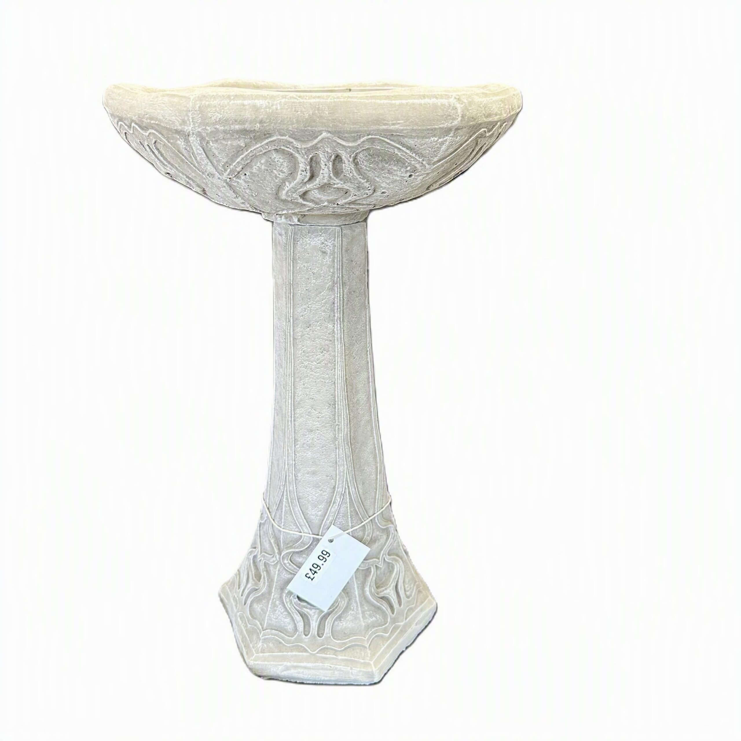Art Nouveau Bird Bath