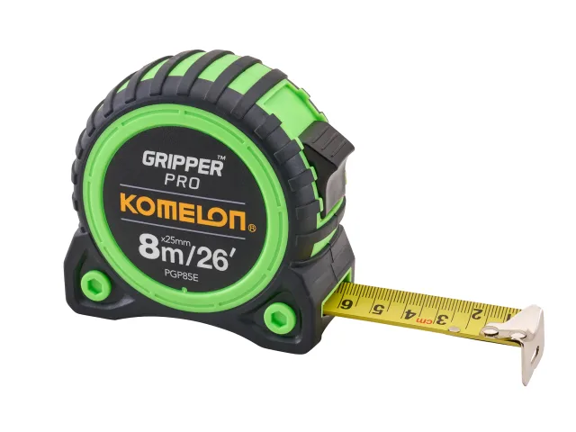 KOMELON Hi-vis Gripper Tape Measure
